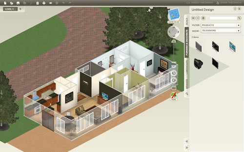 Desenhe e decore a casa de seus sonhos com o AutoDesk HomeStyler